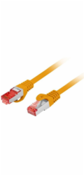 Lanberg Patchcord cat.6 s/ftp lszh cu 5m oranžový, schválený Fluke