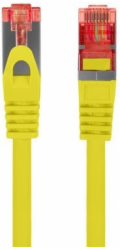 Lanberg Patchcord cat.6 s/ftp lszh cu 15m žlutý, schválený Fluke