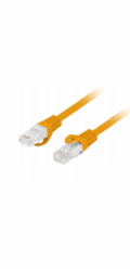 Lanberg Patchcord cat.6 UTP LSZH cu 10m oranžový, schválený Fluke