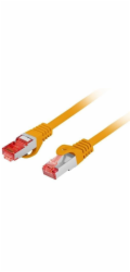 Lanberg Patchcord cat.6 s/ftp lszh cu 2m oranžový, schválený Fluke