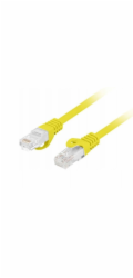 Lanberg Patchcord cat.6 UTP LSZH cu 1,5m žlutý, fluorescenční, schválený