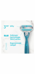 Gillette Venus Smooth Holicí strojek + 5 ks hlavic