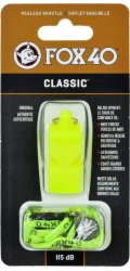 Fox40 PÍŠŤÁLKA CLASSIC SAFETY neon + ŠŇŮRA 9903-1300