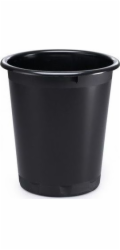 Durable Odolný černý odpadkový koš (1701572221 N)