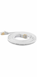 Wantec Extra dünnesCat.7 RohCable SSTP Patch kabel - 1,5 m - Cat.7 RohCable - S/FTP (S- STP) - RJ- 45 - RJ- 45 - bílý (7118)