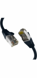 EFB EFB CAT8.1 ČERNÝ 0,50m RJ45 PATCHKABEL S/FTP PIMF