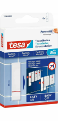 Tesa Lepicí páska , 6 ks, vhodná na dlaždice a kov, do 3 kg (77761)