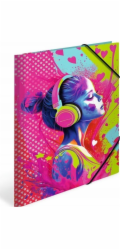 Herma HERMA Sammelmappen A4 Cardboard Music Girl