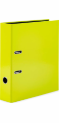 Herma Pořadač A4, neonově žlutý karton