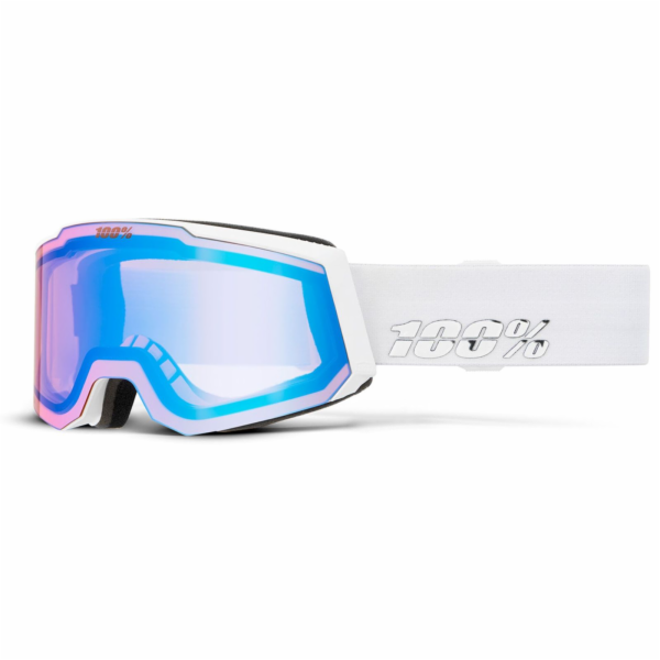 100% Motokrosové brýle 100percent SNOW - SNOWCRAFT S, bíl...