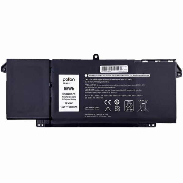 TRX Baterie Polion 7FMXV pro notebooky DELL 451-BCSM Lati...