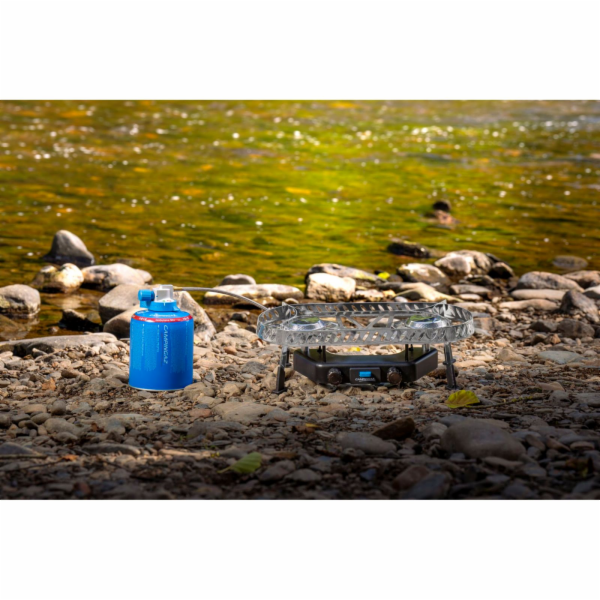 Campingaz Camping Stove Camp & Trek Twin Connect (stříbrn...