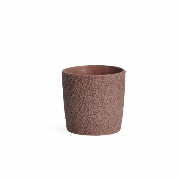 DOMOLETTI Gelový hrnec BTP06F, cement, červený