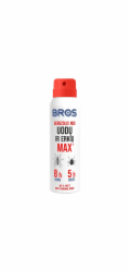 BROS Aerosol proti komárům/klíšťatům MAX, 90 ml
