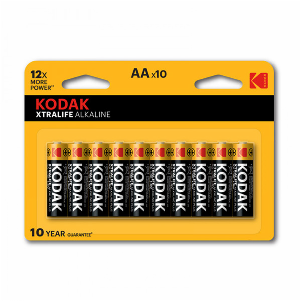 baterie Kodak 1,5  AA  10-pack  blistr/K