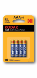 baterie Kodak 1,5  AAA  4-pack  blistr/K