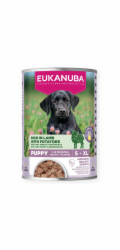 EUKANUBA Life Care Puppy Rich in lamb and potatoes - vlhké krmivo pro psy - 400g