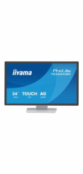 iiyama ProLite T2452MSC-W2AG - LED monitor - 24" (23.8" zobrazitelný) - dotykový displej - 1920 x 1080 Full HD (1080p) @ 120 Hz - IPS - 420 cd/m? - 1300:1 - 5 ms - HDMI, DisplayPort - reproduktory - b