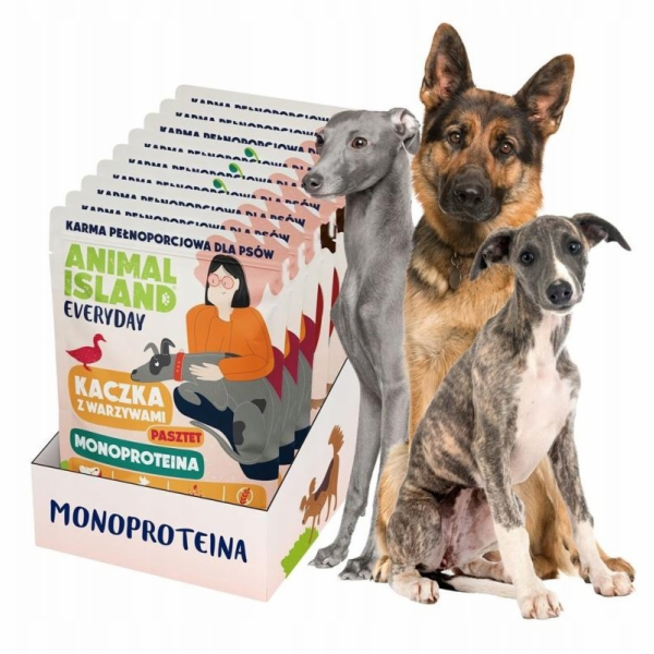 ANIMAL ISLAND Everyday Monoprotein Veal, Duck, Turkey - v...