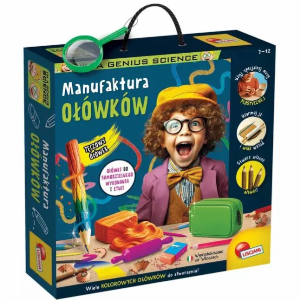 Lisciani LISCIANI JSEM GENIUS Výroba tužek