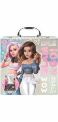 Kids Euroswan Kufr/kosmetická sada 25 v 1 na líčení, oční stíny, kosmetická taštička WOW Generation / WOW00055