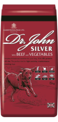 DR JOHN Silver Beef - suché krmivo pro psy - 15kg