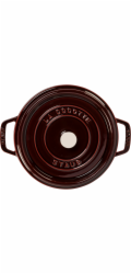 Staub La Cocotte 24cm rund, grenadine, Gusseisen