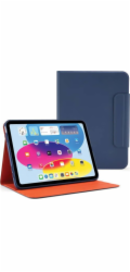 Pipetto Otočné pouzdro Origami No5 Folio, tmavě modré - iPad (A16) / iPad (2022)