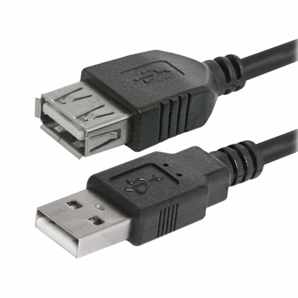 Logo USB prodlužka (2.0)  USB A samec - 