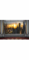 KOMAR Fototapeta STAR WARS Coruscant 8-483, 368 cm x 254 cm