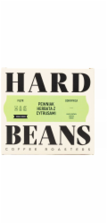 Hard Beans Coffee Tvrdá káva v zrnech Kávová zrna Certain Tea s citrusovým filtrem 250g