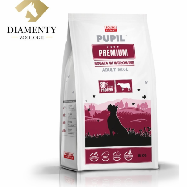 PUPIL Premium Medium and large breeds Rich in beef - such...