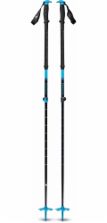 Black Diamond Expedition - teleskopické lyžařské hůlky, 100 - 140 cm (modro-černé)