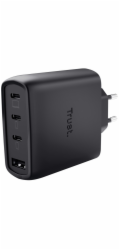 TRUST MAXO 65W 4P GAN CHARGER BLK