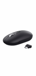 Trust Seron Slim/Kancelářská/Optická/3 200 DPI/USB+BT/Černá