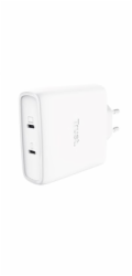 TRUST MAXO 100W 2P USB-C GAN CHARGER WHT