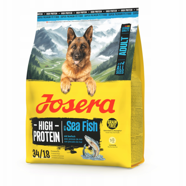 JOSERA High Protein Sea Fish - suché krmivo pro psy - 3kg