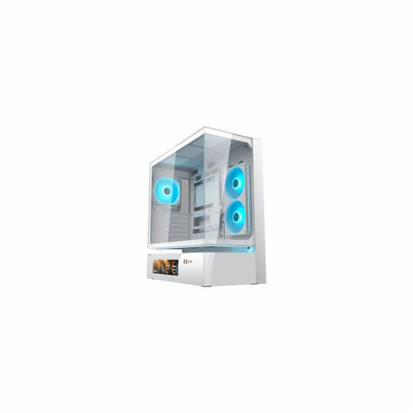 COUGAR PC skříň CFV235 White Vision Mid