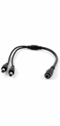 XtendLan Napájecí kabel/splitter 1 na 2, jack 2,1mm, průměr kabelu 1mm/0,3mm