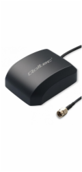 Qoltec Mobilní GPS GLONASS anténa s magnetickou základnou | Všesměrová | 28dBi | 50W | SMA
