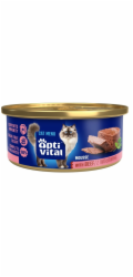 OPTIVITAL Fluffy mousse with beef - mokré krmivo pro kočky - 85g
