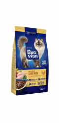 OPTIVITAL With fresh chicken - suché krmivo pro kočky - 1,4kg