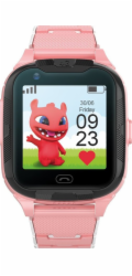 MaxLife Chytré hodinky Maxlife Smartwatch 4G Mxkw-350 růžové GPS Wifi