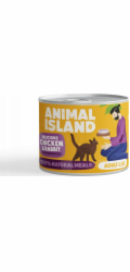 ANIMAL ISLAND Chicken and rabbit - mokré krmivo pro kočky - 200g