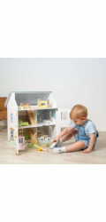 Bigjigs Toys Dřevěný nábytek do domečku pro panenky Koupelna
