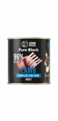 JOHN DOG Pure Black Lamb - vlhké krmivo pro psy - 800g