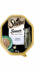 SHEBA Sauce collection Veal in light sauce - mokré krmivo pro kočky – 85 g