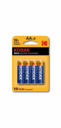 baterie Kodak 1,5  AA  4-pack  blistr/Ko