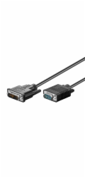 Video kabel DVI (12+5) samec - VGA (D-su