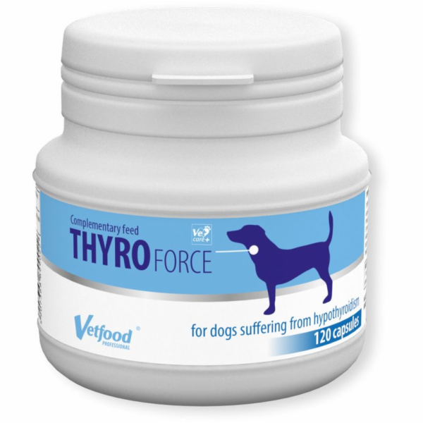 VETFOOD Thyro Force - doplňky stravy pro psy - 120ks